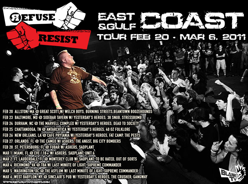 Refuse Resist Tour